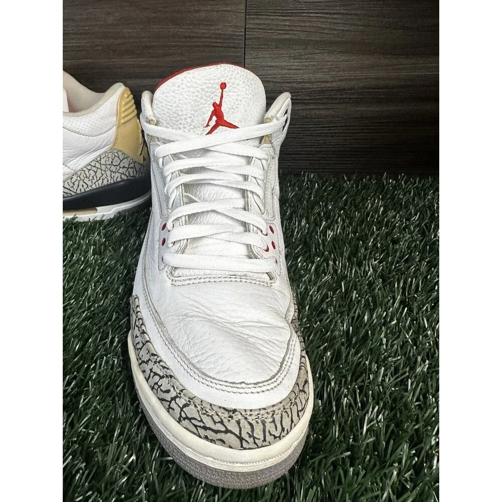 AIR JORDAN 3 III RETRO release 2010‎ - 136064 105 Mens Size 11.5